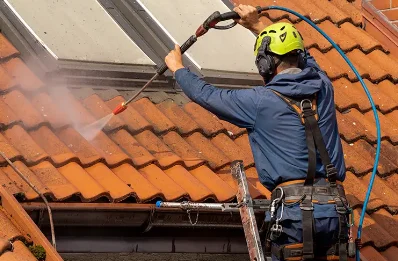 Démoussage et hydrofuge de toiture à Duault